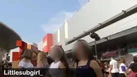Flashing my tits in crowded mall [OC]