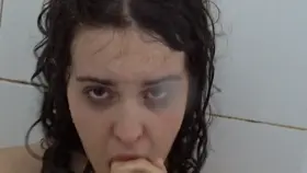 Enjoying so much my new dildo.