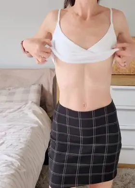 They're teeny tiny tits