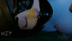 Mei gets dragged into shadow realm WIP (The Rope Dude) [Overwatch]