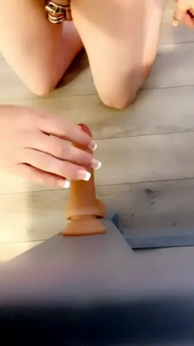 That's right bitch lube that toy with your mouth before mounting it my sissy slave Dana 😈