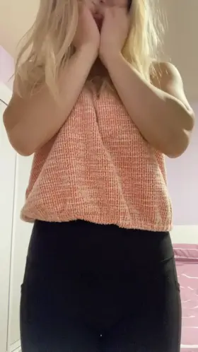 Did you expect my tits to be this big and round? 😉