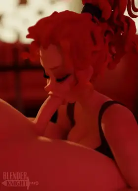 2492011 - (Blender Knight) [Ed Edd n Eddy] Kanker Sisters Lee Kanker gives a blowjob animated