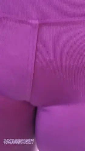 More With my purple leggings you like how I look