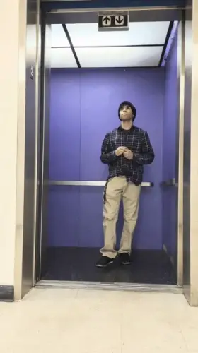 Funny NSFW Elevator GIF