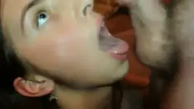 Lick the balls to get the reward