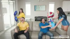 Pampering Daddys - Penelope Woods, Kourtney Rae - F/D + F/D