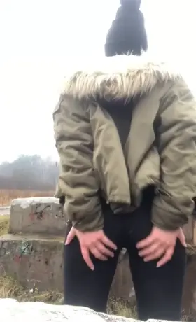 [F] let’s go for a walk? You’ll get this ass afterwards 😈