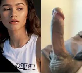 Zendaya Is Hypnotized Watching My BBC Fill Up! 😵‍💫🍆
