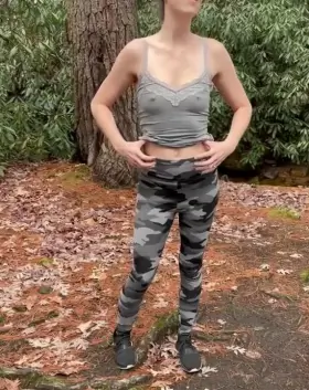 Would you fuck me if you found me in the woods like this