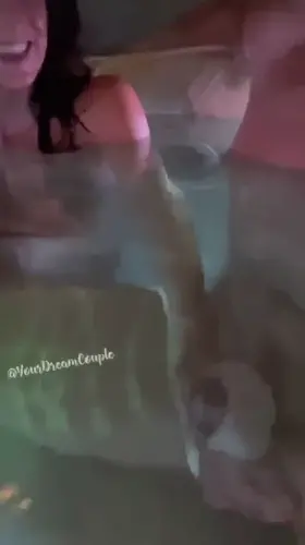 Ever been in a hot tub wondering if the woman sitting across from you was as horny as you?