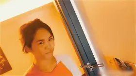 Thai Hotel Maid [2016], Drops in to room for a quickie, fucks while in uniform, tidies herself up to go back to work...