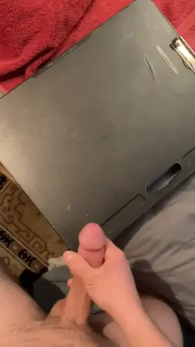 My cock was so hard I knew it was gonna be a huge load