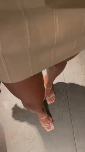 People call me weird for wearing heels wherever I go lol