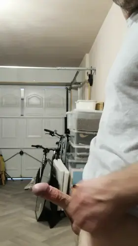 A quick jerk in the garage