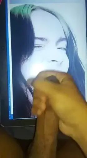 Billie Eilish taking a load