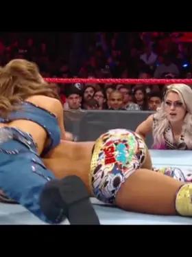 Sasha Banks slo-mo bouncing booty compilation