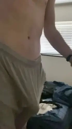 Love watching my dick bounce around