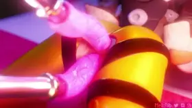 Tracer Double Penetrated With Dildos (MeltRib)