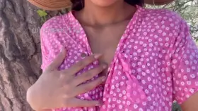 Wanna go camping with me? I'm not wearing bra