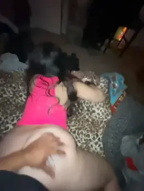 Giving him head after he fucked me right