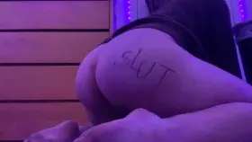 make a mess of this slutty little whore, im yours to use~🖤