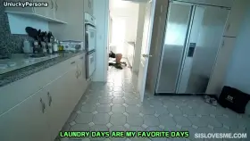 Laundry Day With Step Sis