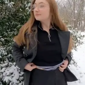 If you liked my snowballs just wait til you see my peach ❄️🍑 [OC]