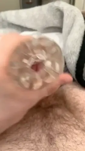 Flooding toys with my cum