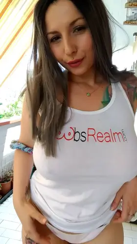 Do you like my bouncing 38 E cups? (OC)