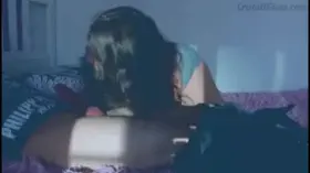 Plump teen with huge boobs give rough deepthroat