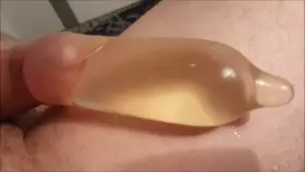 Blasting two big loads in a water filled condo[m]