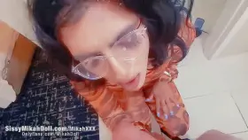 I swallow that cum like a good sissy bimbo 💦👅