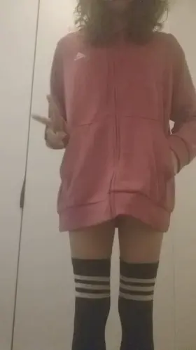 I have your biggest fantasy right here under my hoodie