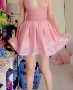 I'm so excited about my new skirt! oops-