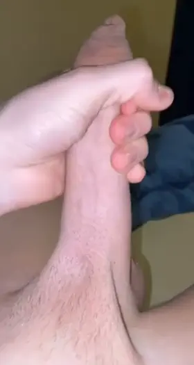 18. Hope this young uncut cock brightens up your day!👀