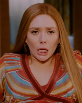 Elizabeth Olsen and her amazing expressions in 