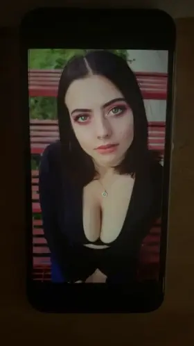 Julia Burch and her big tits make me cum