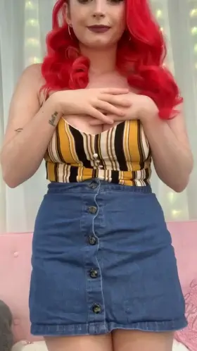 If I wore this outfit on our date, would you creampie me after? 💙