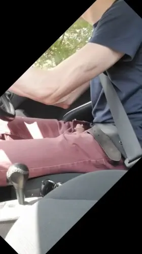 Stopping at the stop sign for a quick suck. 5 stop signs, 5 quick sucks