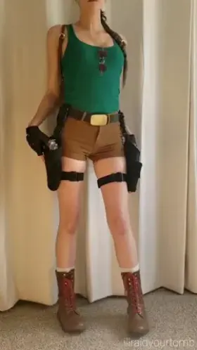 My classic Lara Croft cosplay