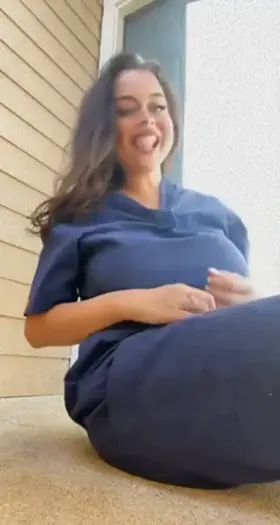 My nurse tittys bigger than you thought?