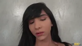 Yasmim Dornelles Playing With Her Huge Cock