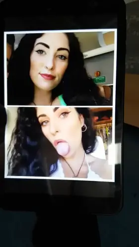 how would I fill her whole face...