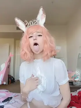 Happy New Years Eve from this very naughty bunny