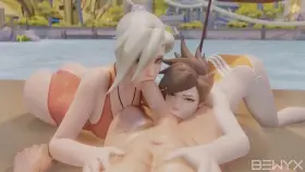 Mercy and Tracer (Bewyx) [Overwatch]