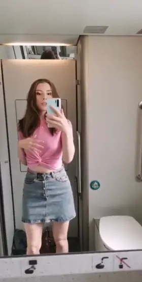 I ride the same train every morning, and finally I caved and swapped bodies with the cute girl on my route. God her body is so cute! Oh shit, someone is pound on the door, I guess I should go out there…