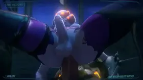 Security Camera with Brigitte X Widowmaker (Netfuta)