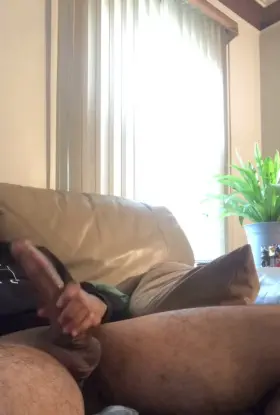 Stroking My Alpha Male Cock