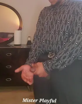 Lick it off? I'd rather have your mouth instead!